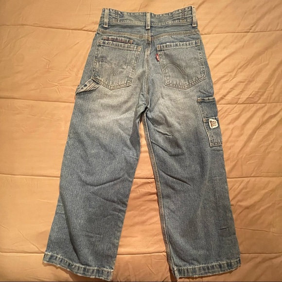 Levi's Red Tag Boy's Size 10 Carpenter Blue Jeans - Picture 2 of 8